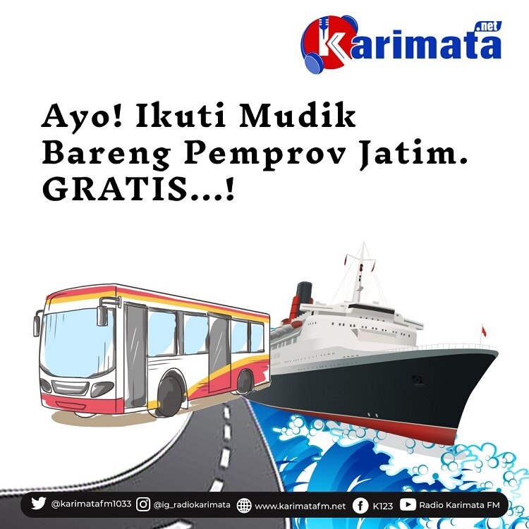 Ilustrasi Mudik Gratis (Foto: Doc. Karimatafm)